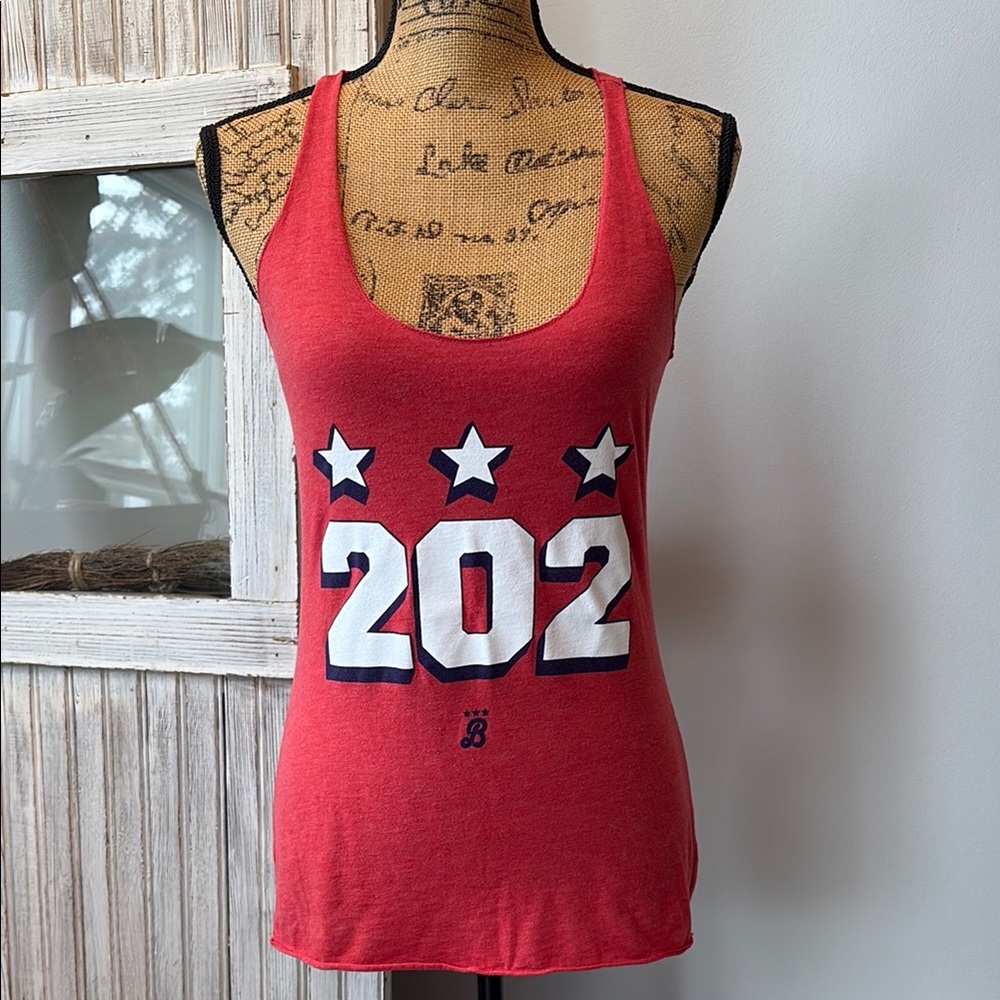 202 Washington DC area code Tank Top Size S EUC